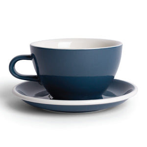 Acme 280ml Latte Cup and Saucer blue whale