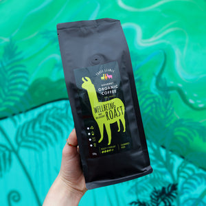 Three Llamas Coffee Organic Wellbeing Roast