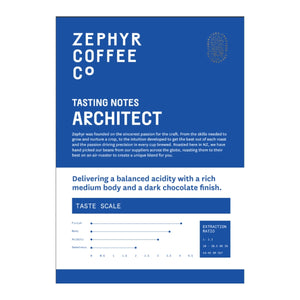 Zephyr Coffee Co - Architect Blend