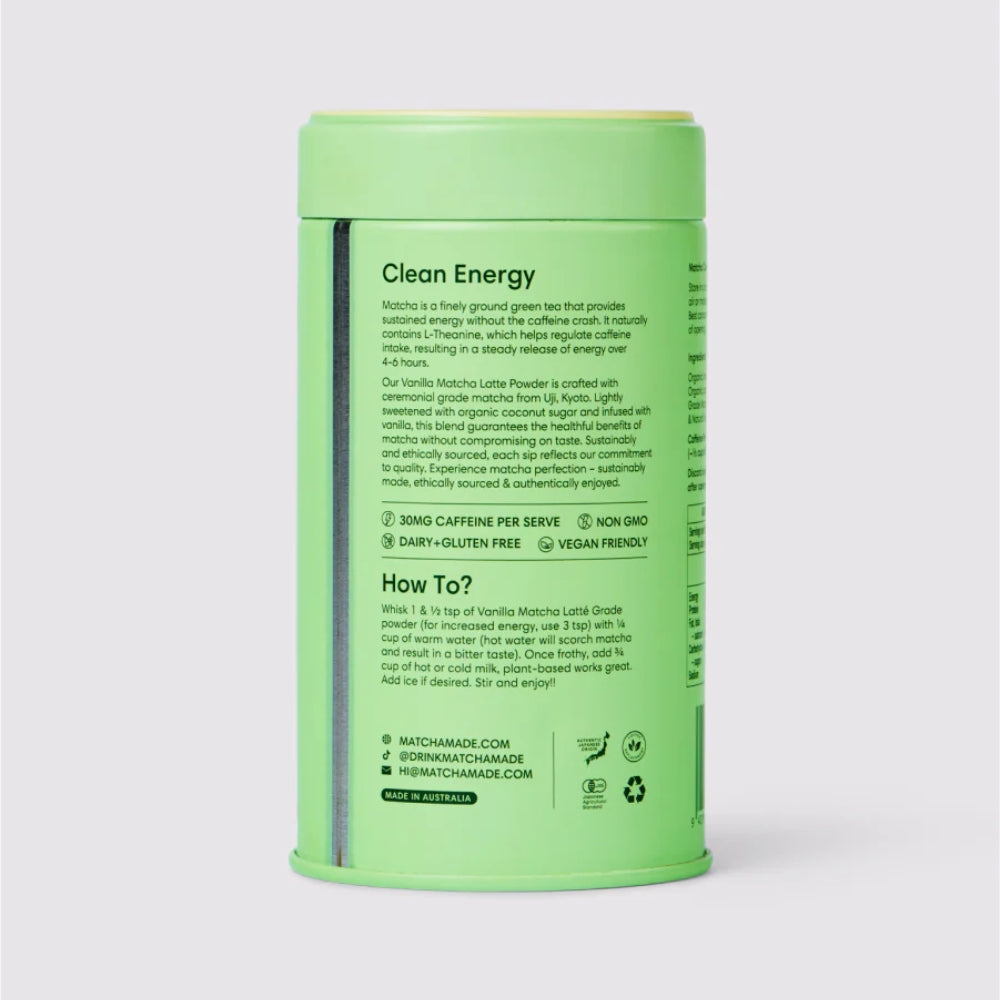 Vanilla matcha 