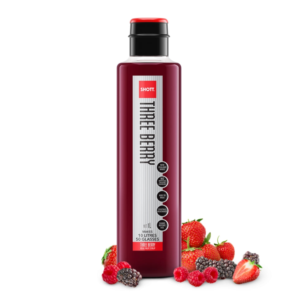 Shott Syrup 1 Litre - Three Berry