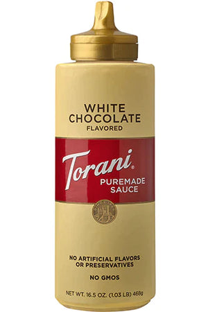 Torani White Chocolate Sauce 480ml