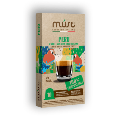 Must Espresso Biodegradable Coffee Pod - Peru Blend