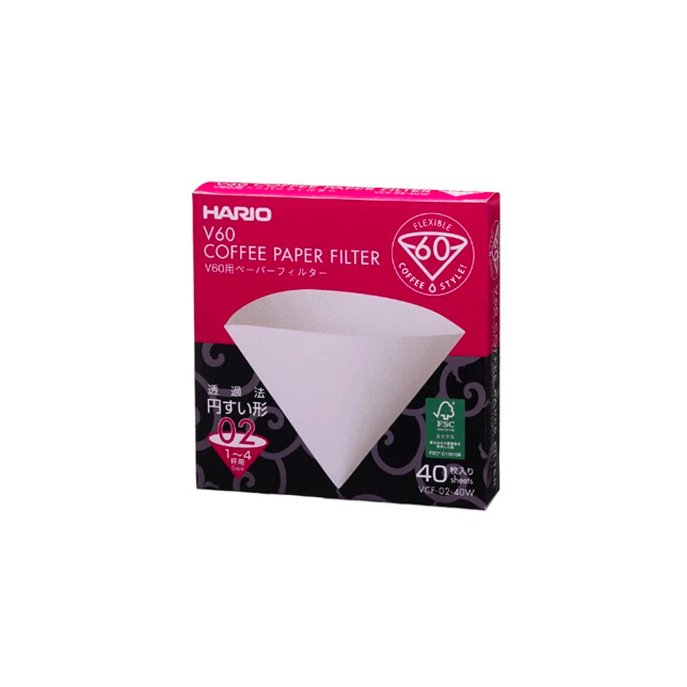 Hario V60 Paper Filter 02 - 40 Pack