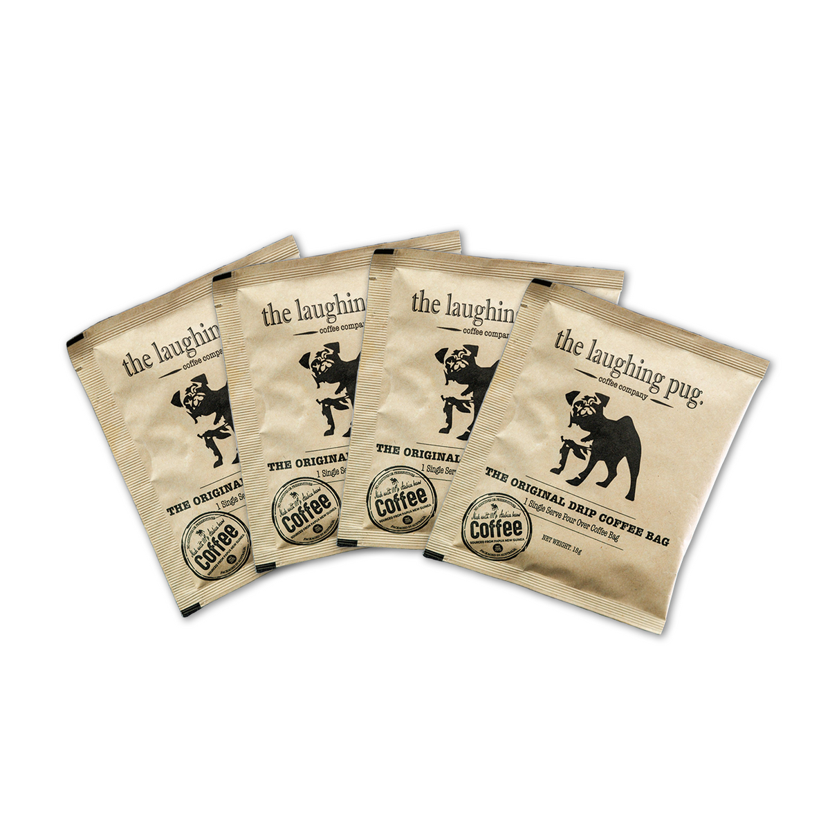 Laughing Pug Taster Coffee Pack