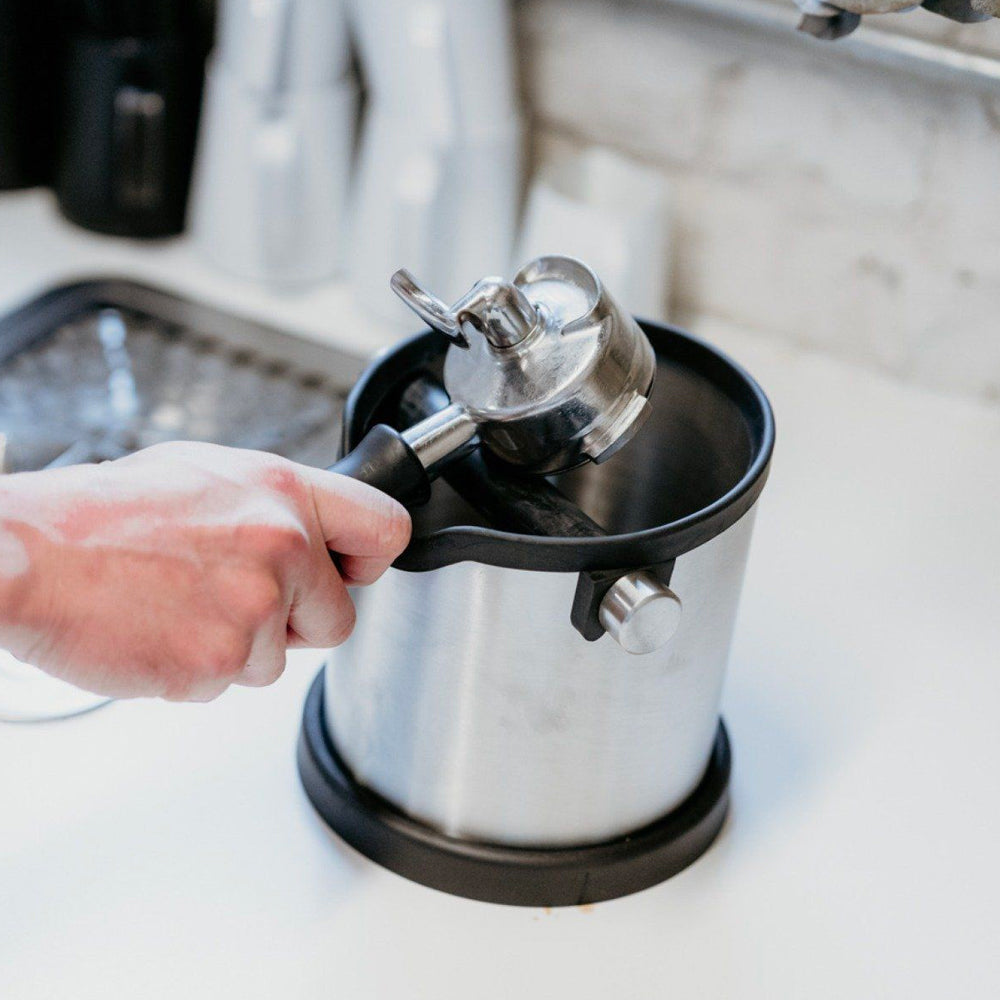 Rhino Stainless Steel Knock Box | The Coffee Collective NZ
