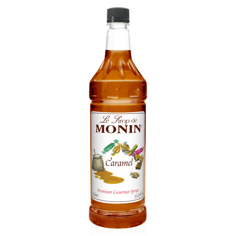 Monin Caramel Syrup 1L | The Coffee Collective NZ