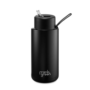Frank Green 34oz Ceramic Reusable Bottle Midnight