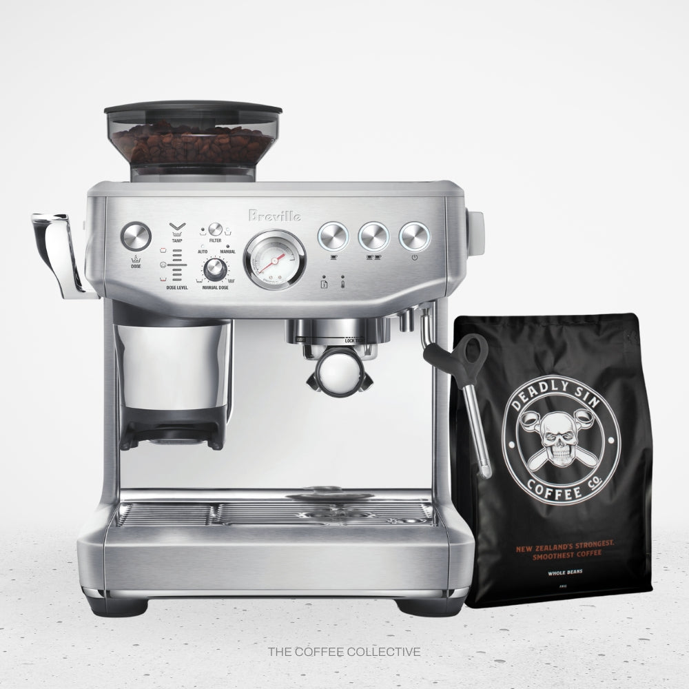 Breville Barista Express Impress &amp; Coffee Subscription Deadly Sin Coffee