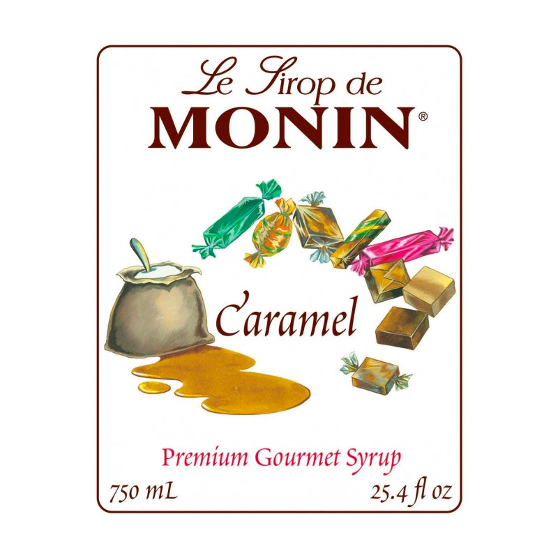 Monin Caramel Syrup 1L | The Coffee Collective NZ