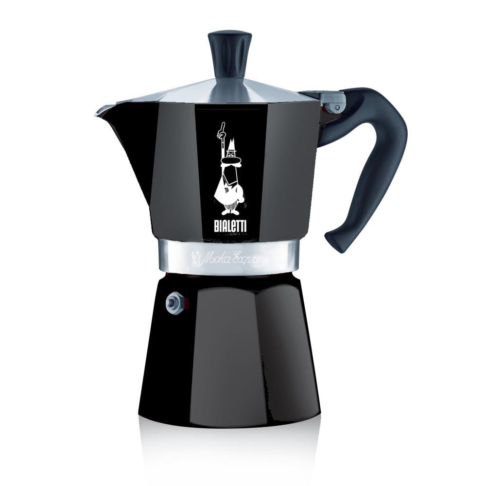Bialetti Moka Express Black 6 Cup