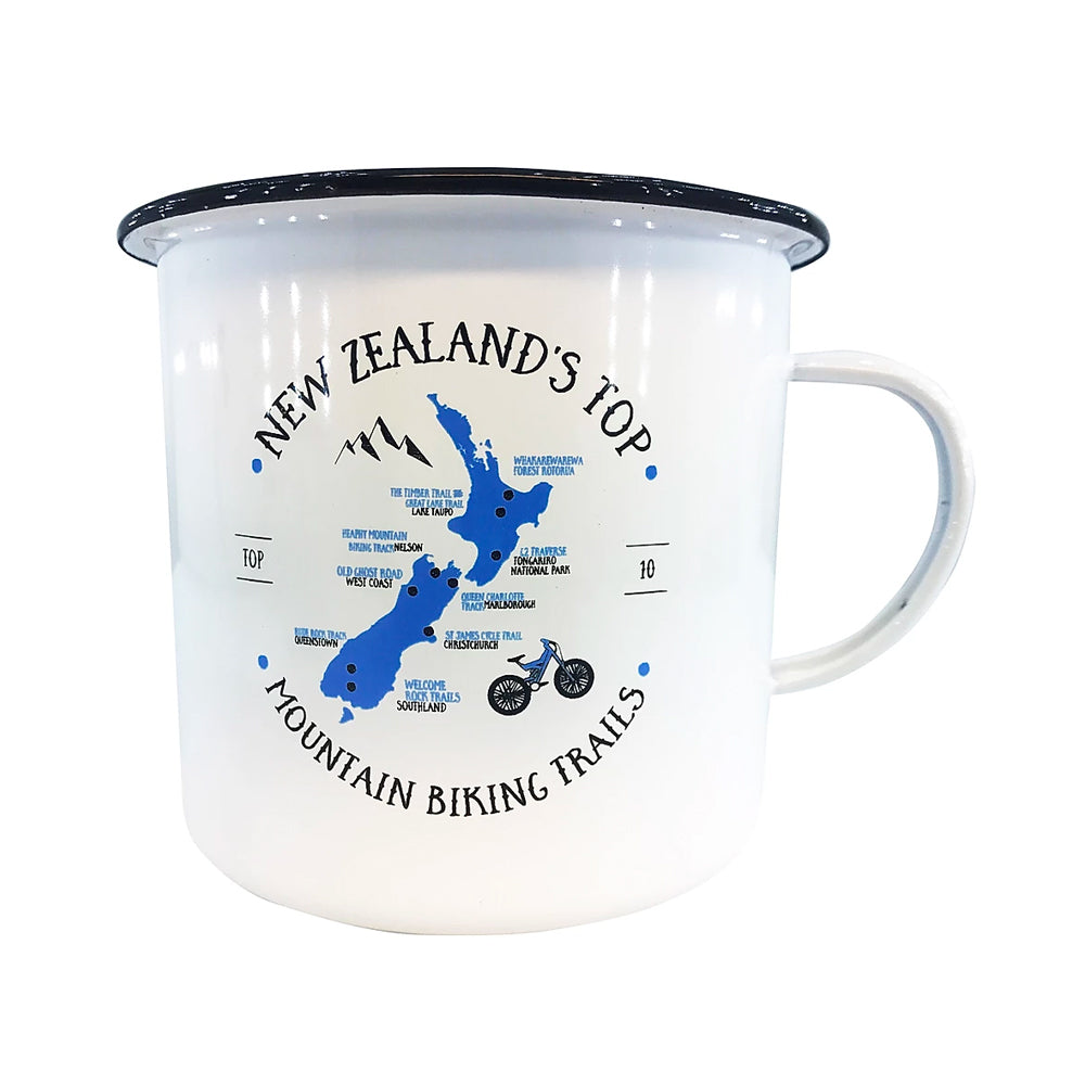 Moana Road Enamel Mug