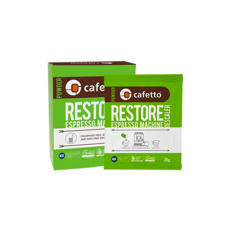 Cafetto Restore 4 x 25g Sachet Box