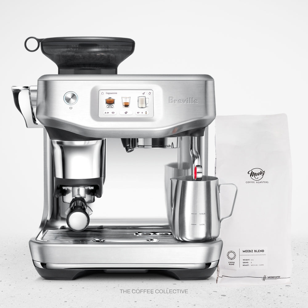 Breville Barista Touch Impress Silver &amp; Coffee Subscription Meebz