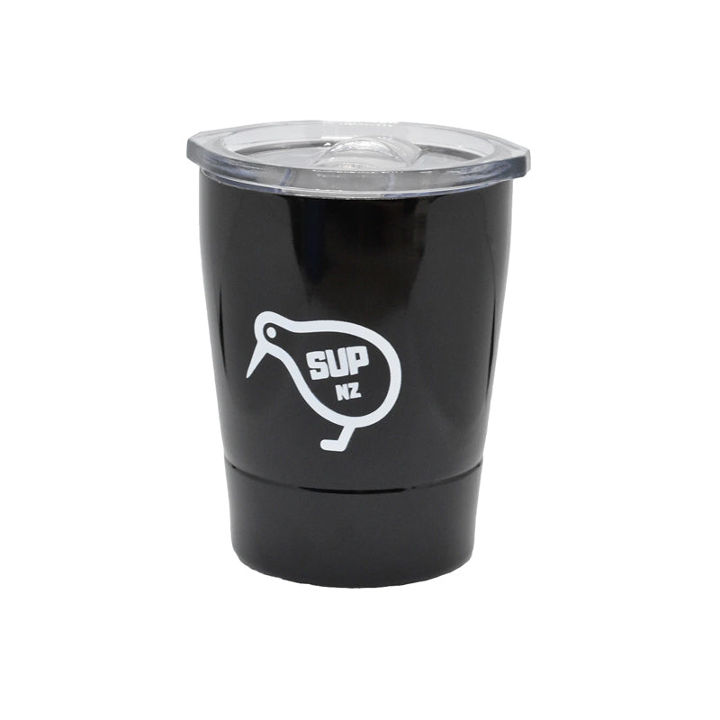 Sup NZ 8oz Cup - Black at The Coffee Collective NZ 