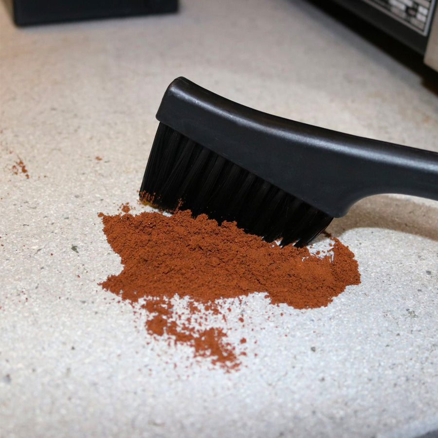 Coffee Grinder and Bench Cleaning Brush