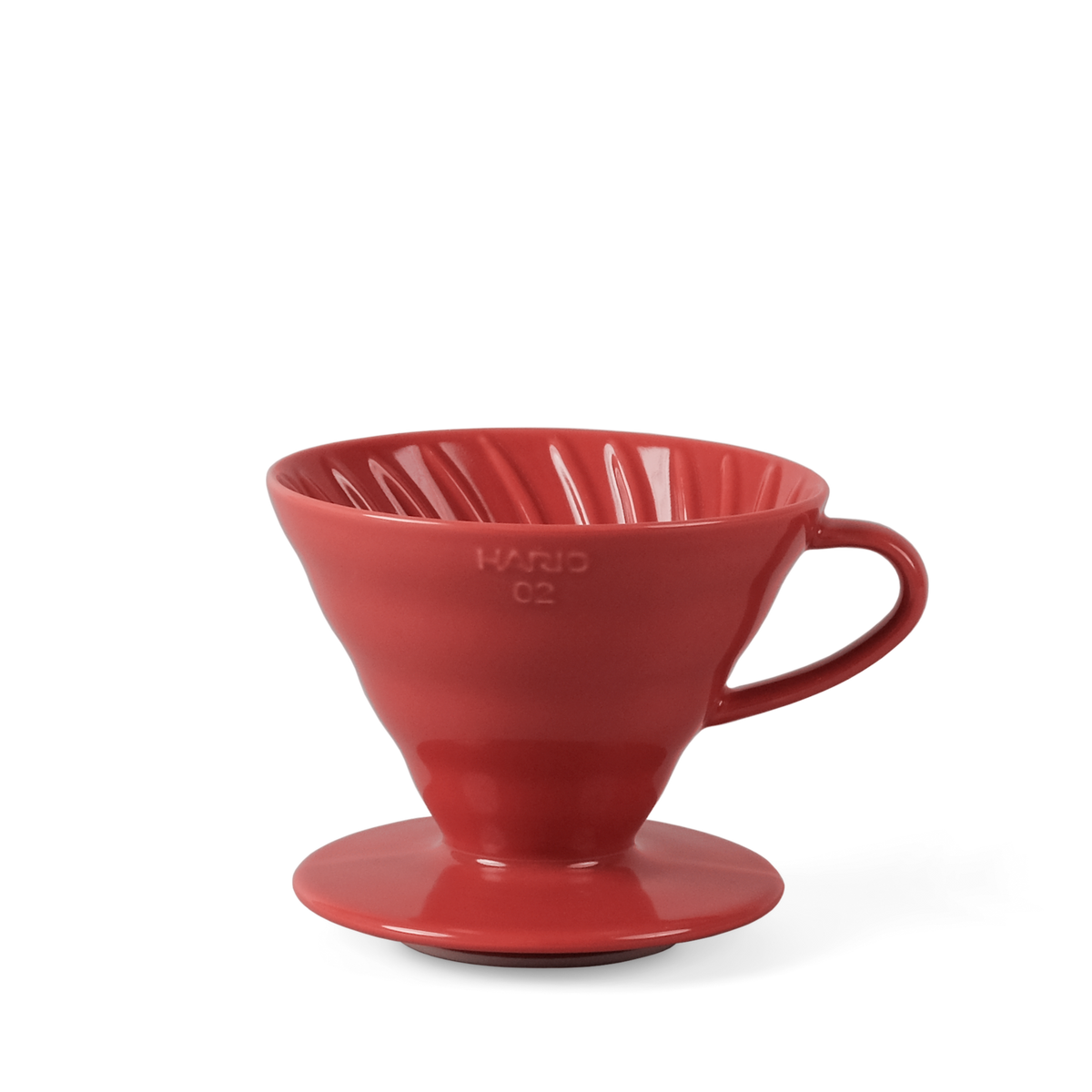Hario V60 Coffee Dripper - 2 Cup Ceramic Red