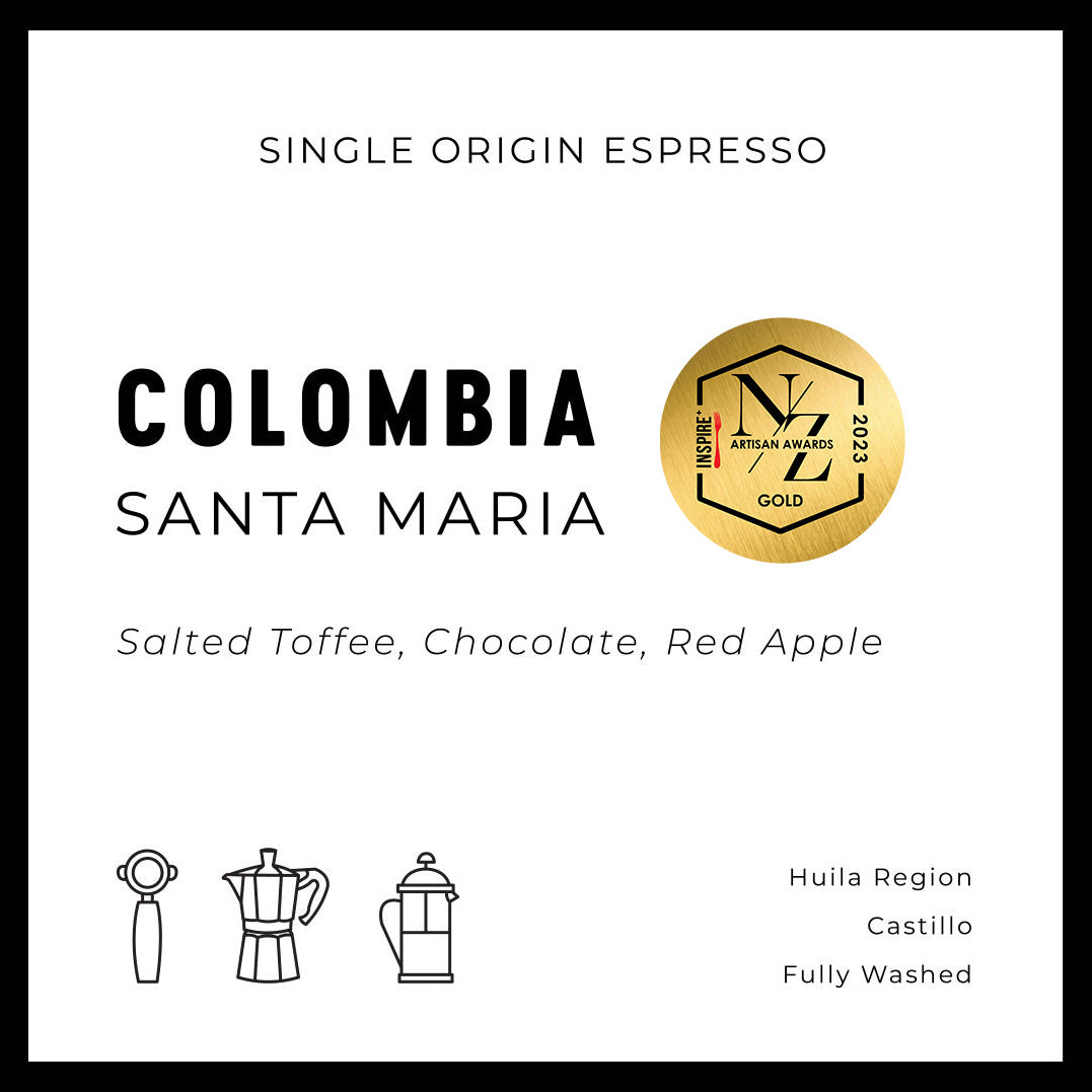 Espresso Workshop Colombia Santa Maria
