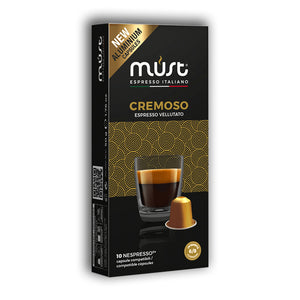 Must Espresso Aluminium Coffee Pod - Cremoso