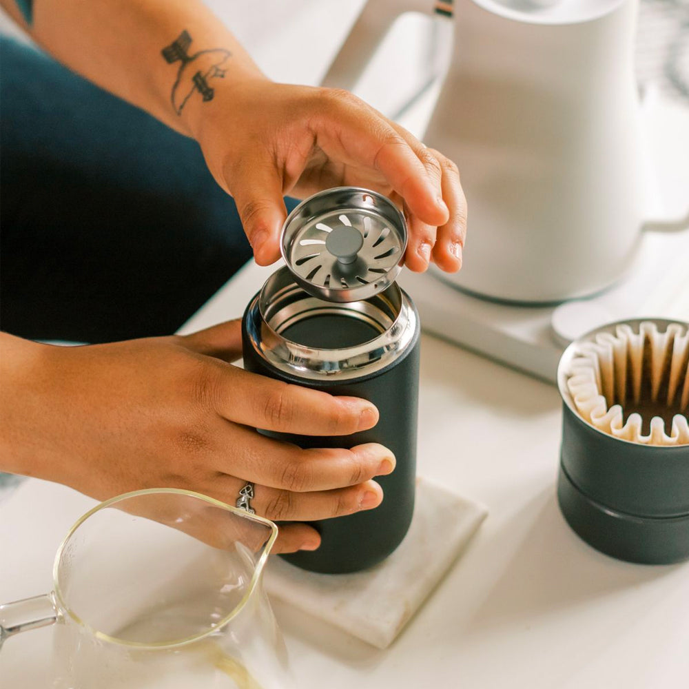 Fellow Carter Move Tumbler 12oz - Black | The Coffee Collective NZ