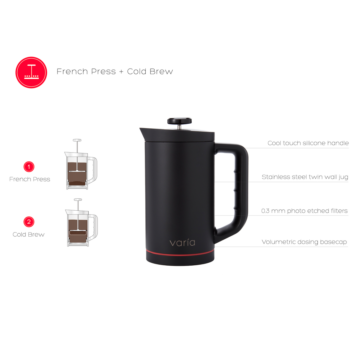 Varia Multi Brewer - Black | The Coffee Collective NZ