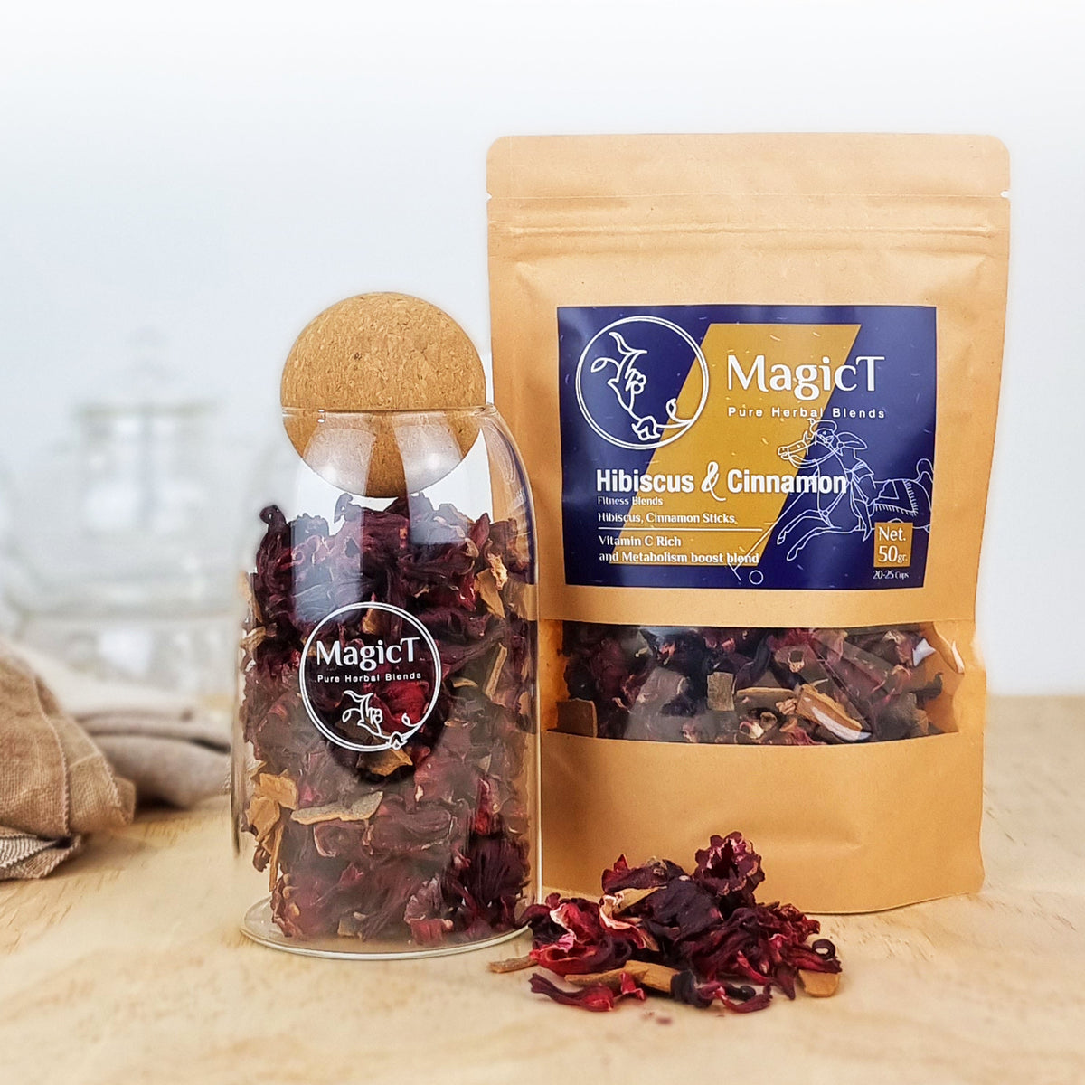 Hibiscus Cinnamon: Hibiscus, Cinnamon - Magic T