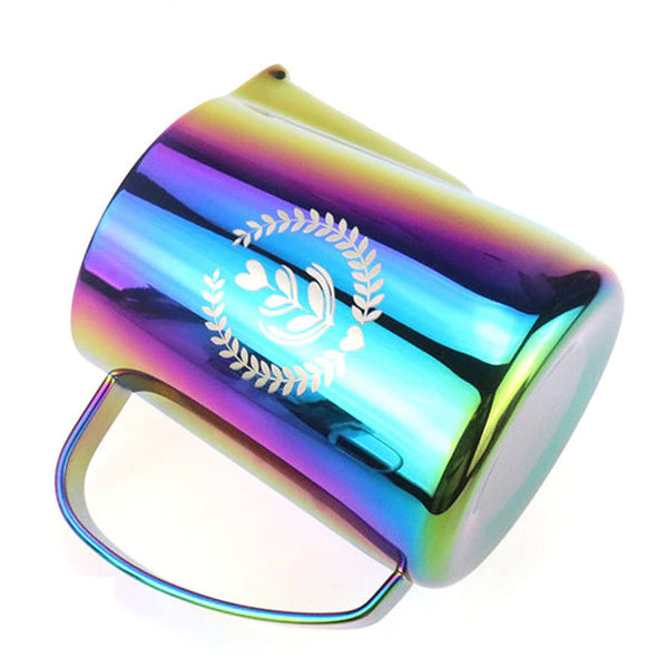 Milk Pitcher Stainless Steel Rainbow 600ml