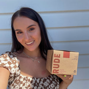 Rude Coffee Fair Trade & Organic Nootropic Coffee - 30 Sachets - Sweet