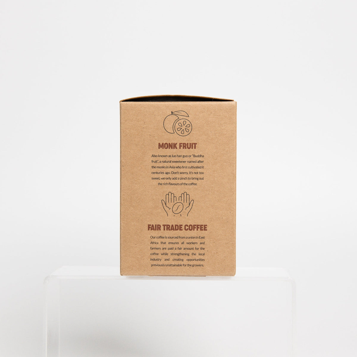 Rude Coffee Fair Trade &amp; Organic Nootropic Coffee - 7 Sachets - Sweet