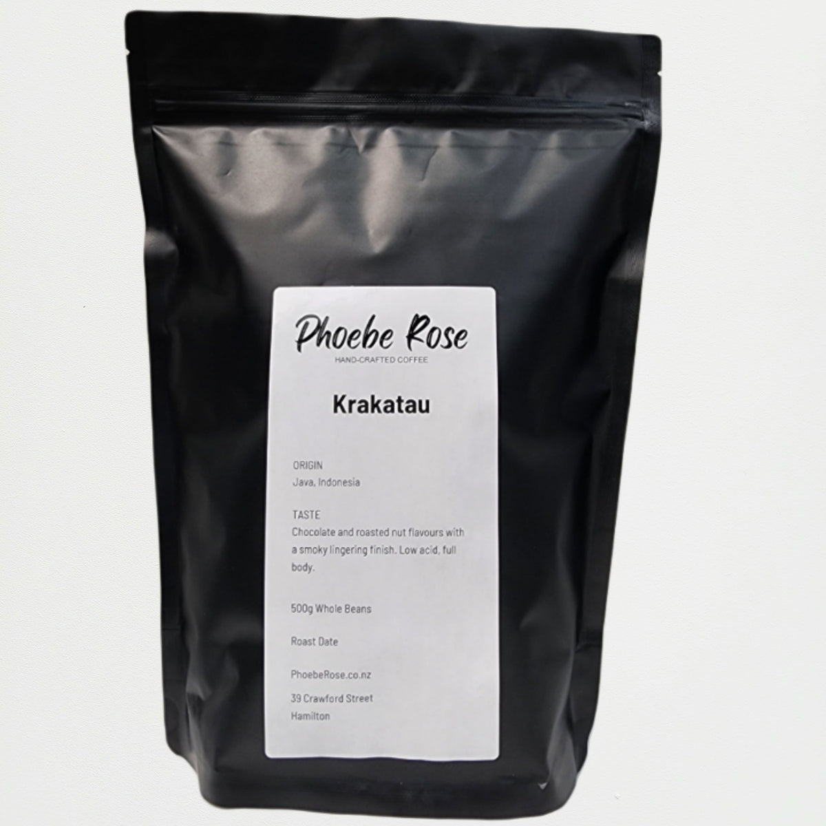 Phoebe Rose Coffee Krakatau Single Origin Coffee
