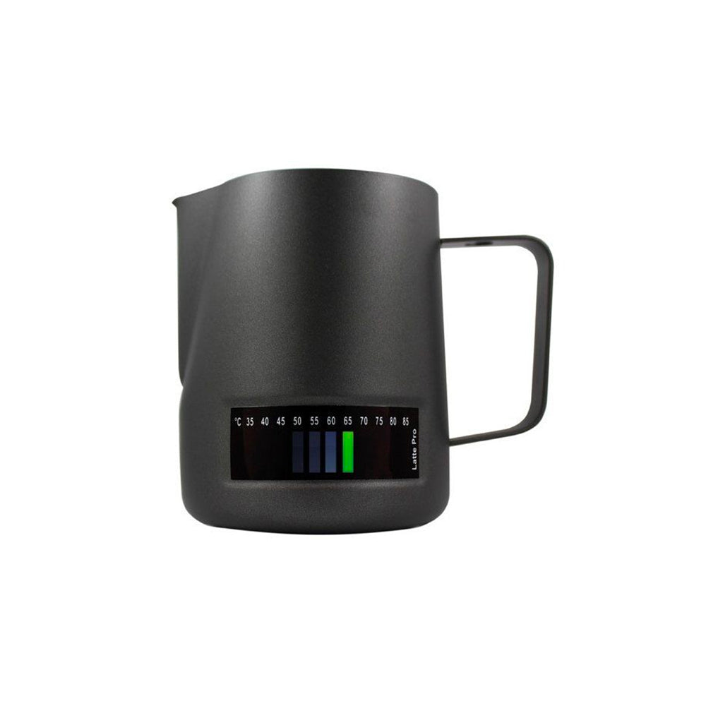 Latte Pro Milk Jug Stainless Steel - 480ml Black