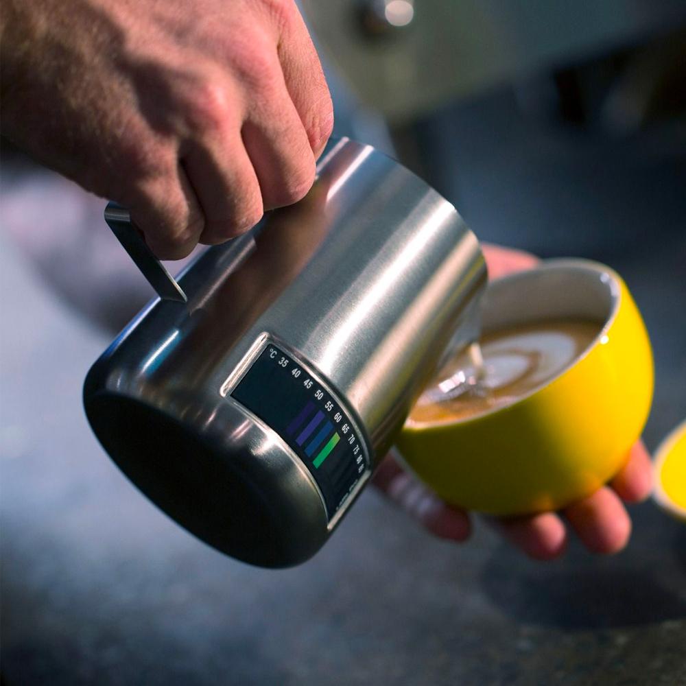 Latte Pro Milk Jug Black - 1L | The Coffee Collective NZ