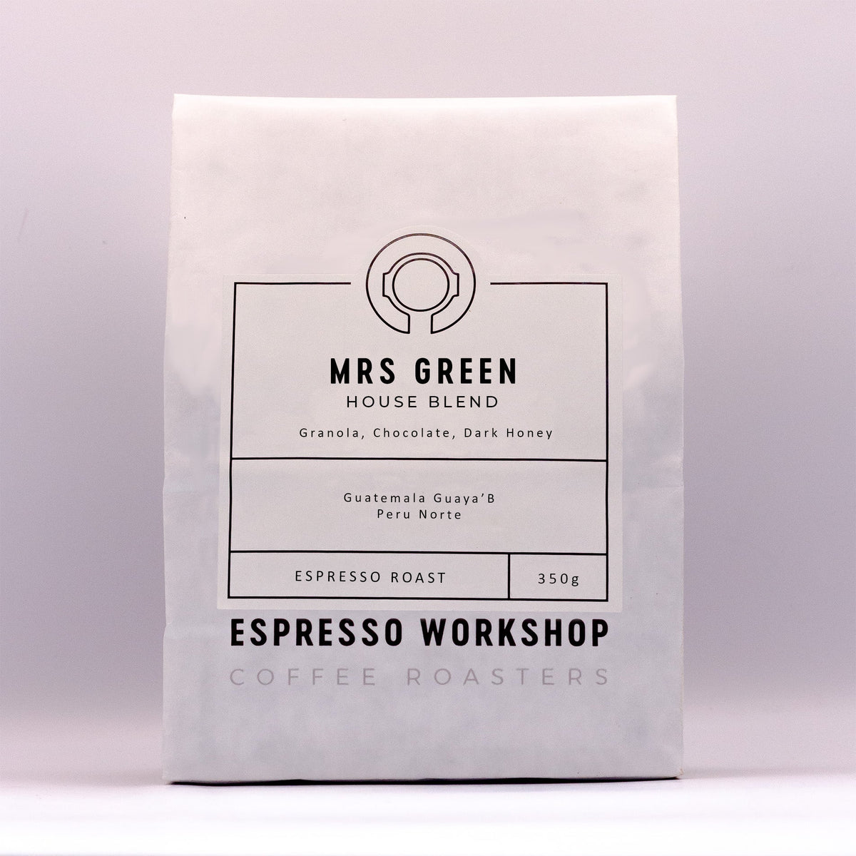 Espresso Workshop Mrs Green - Organic House Blend