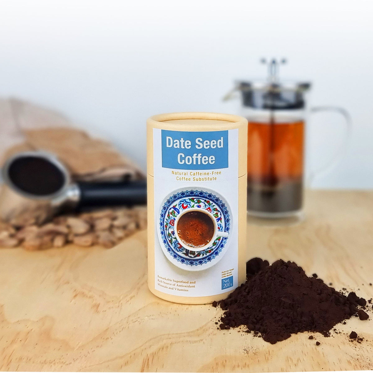 Date Seed Coffee: Caffeine Free natural Coffee Substitute - Magic T