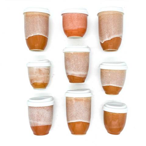 Pottery for the Planet Ceramic Travel Cup - 8oz