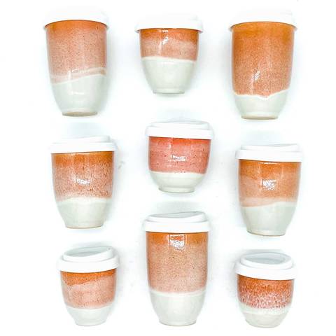 Pottery for the Planet Ceramic Travel Cup - 8oz