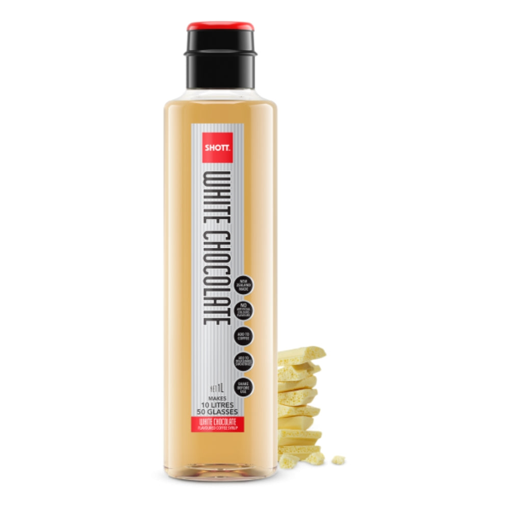 Shott Coffee Syrup 1 Litre - White Chocolate