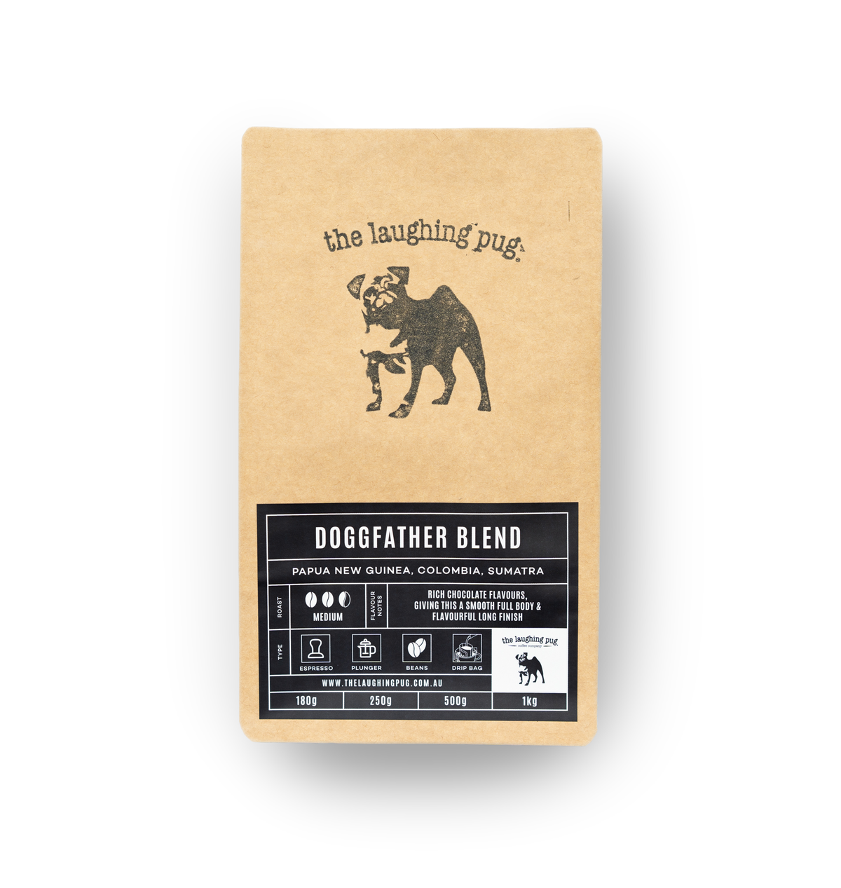 Laughing Pug The Laughing Pug Ground Coffee