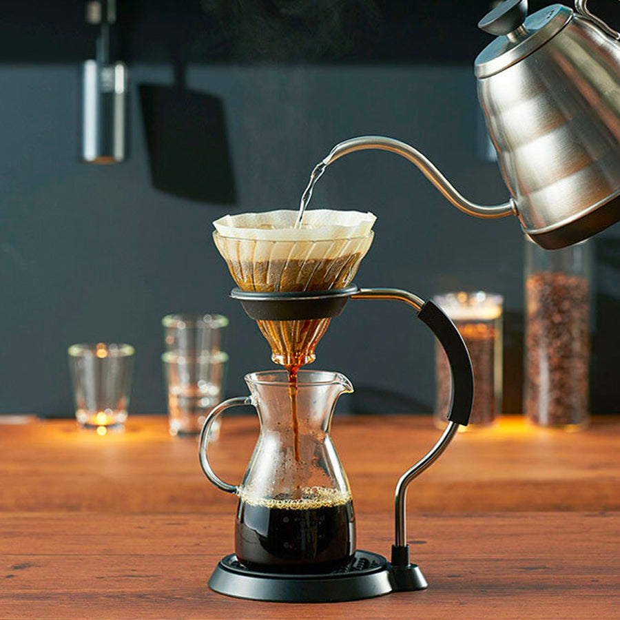 Hario V60 Arm Stand Glass Dripper Set 02