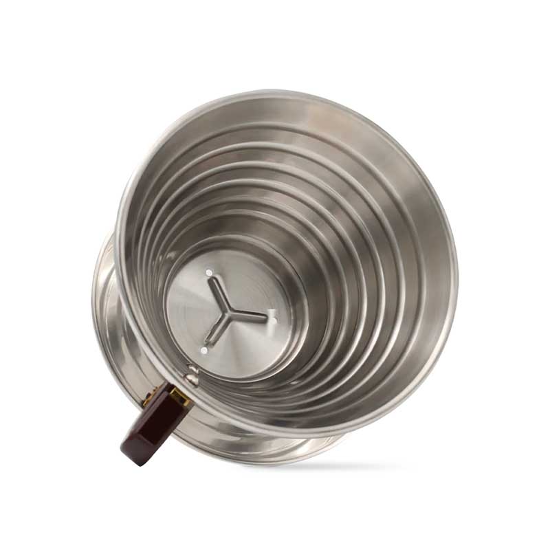 Kalita 185 Stainless Steel Wave Dripper