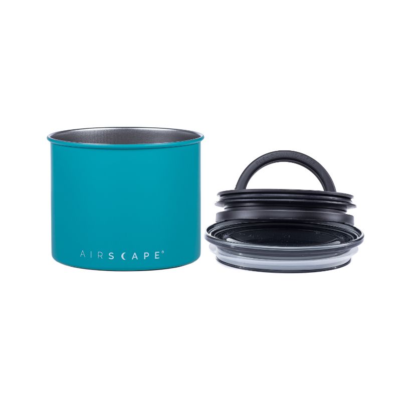 Airscape Classic Matte Turquoise 7&quot; Small Container - 200g