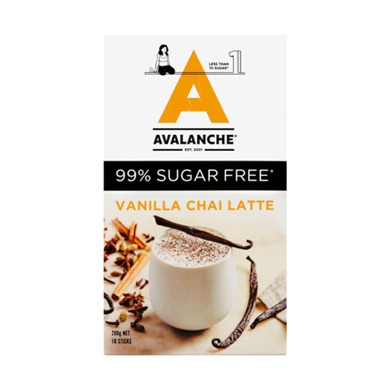 Avalanche 99% Sugar Free Sachets Vanilla Chai Latte
