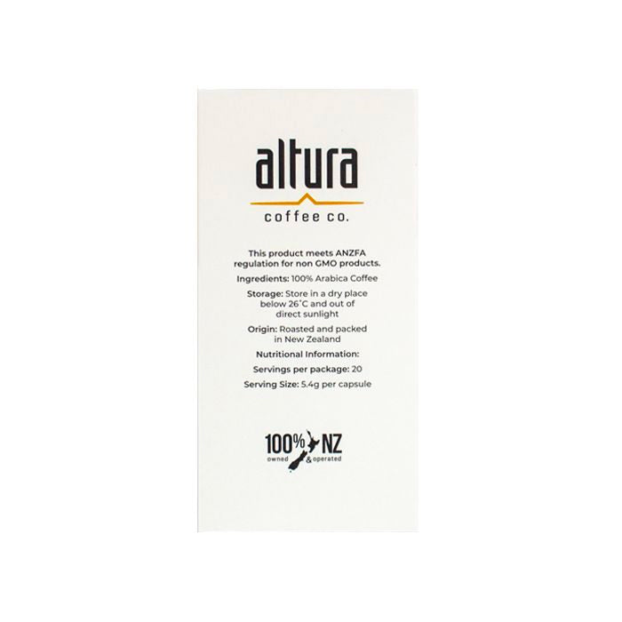 Altura Coffee Brazilian Decaf Capsules