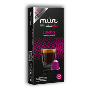 Must Espresso Aluminium Coffee Pod - Lungo