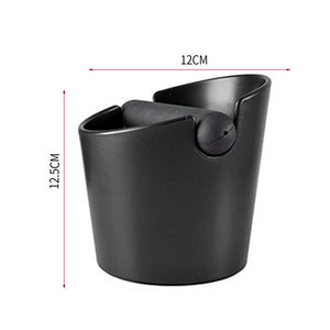 Coffee Knock Box Black