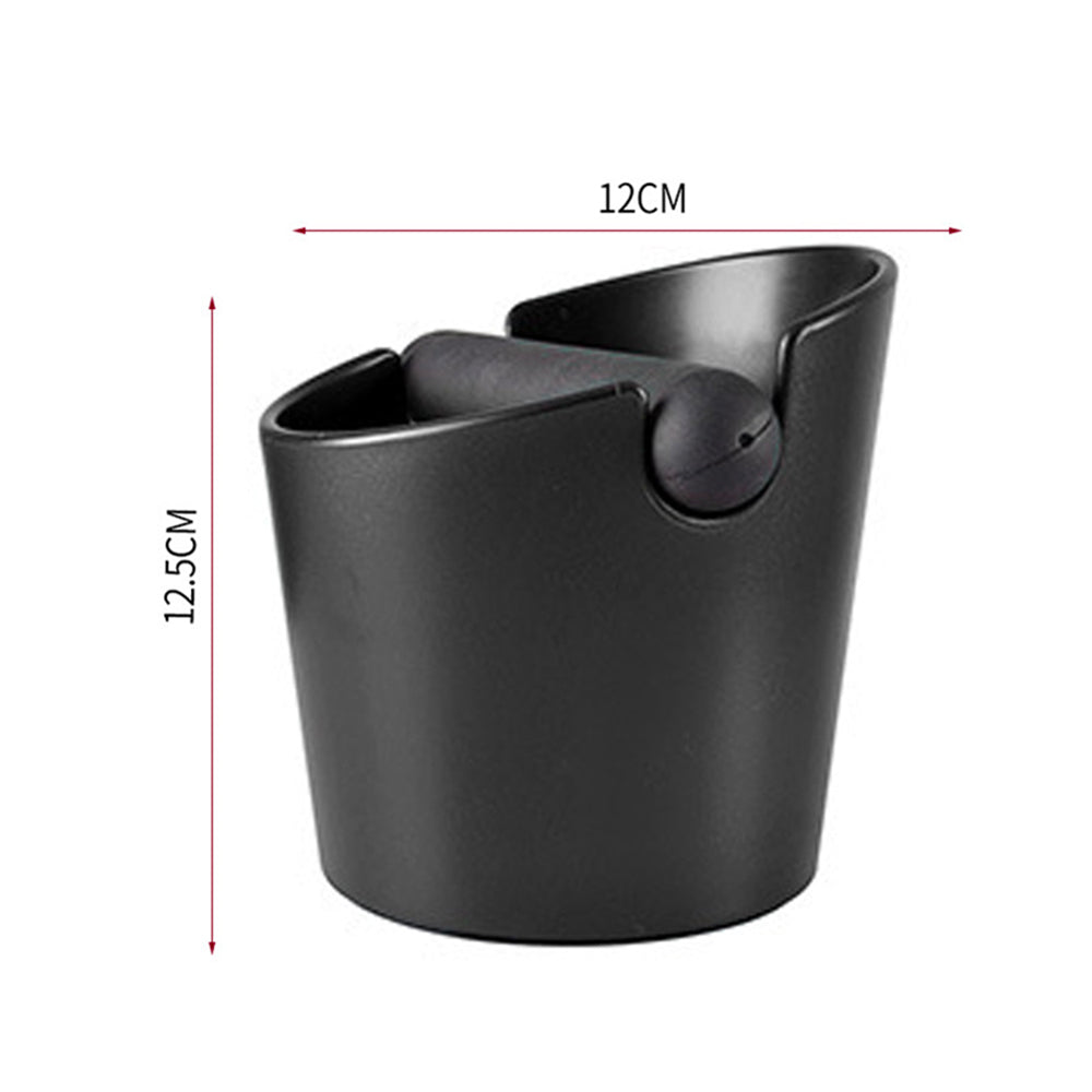 Coffee Knock Box Black